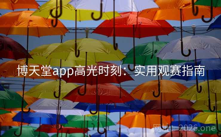 博天堂app高光时刻：实用观赛指南