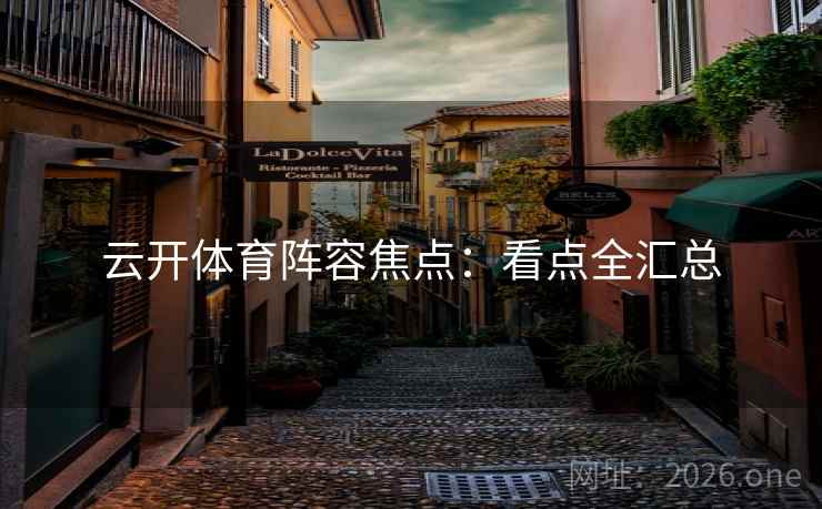 云开体育阵容焦点：看点全汇总